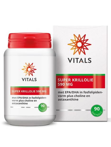 Vitals super krillolie 590mg