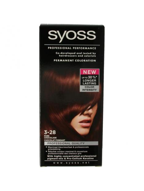 Syoss Colors 3-28 donker chocolade