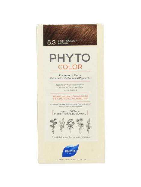 Phyto Paris Phytocolor chatain clair dore 5.3