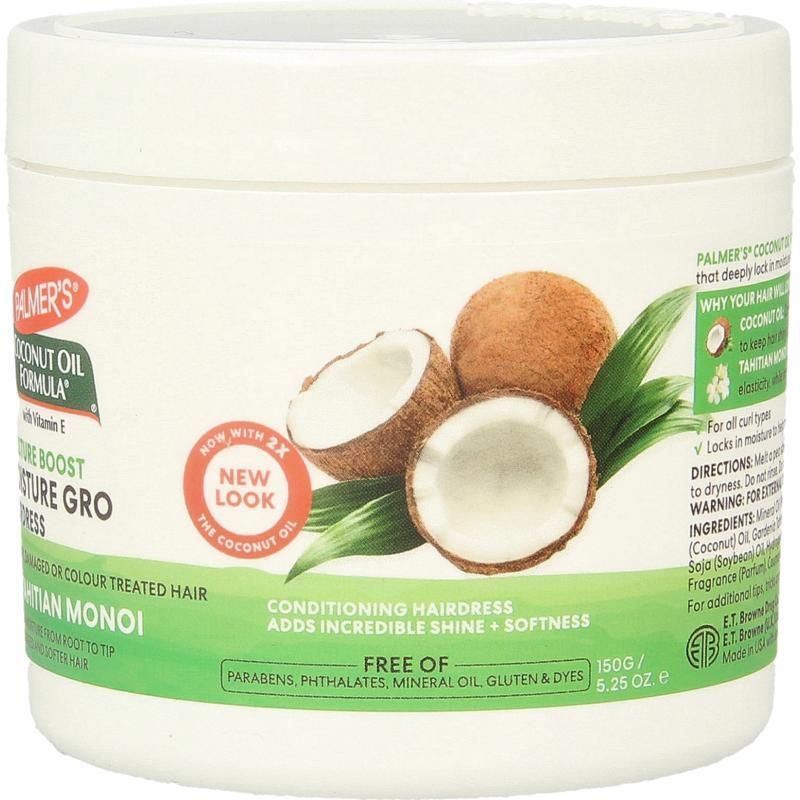 Coconut oil formula haarbalm conditioner pot