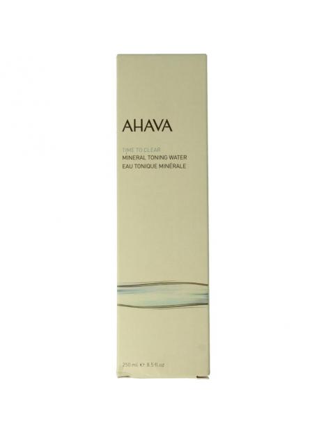 Ahava Mineral toning water