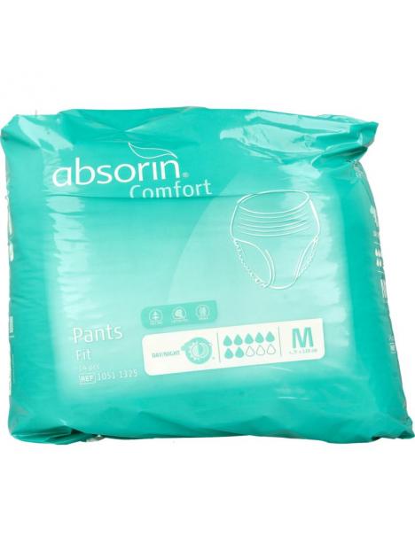 Absorin Comfort pants fit medium tot 120 cm