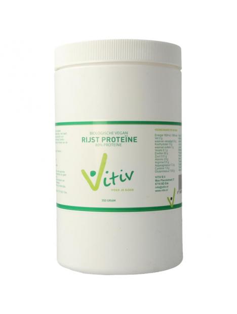 Vitiv rijst proteine 80% vegan bio