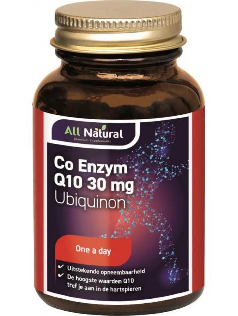 All Natural q10 co enzym 30mg