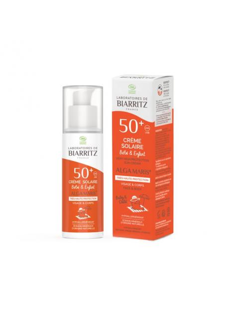 Baby/kinder zonnebrand bio SPF50+