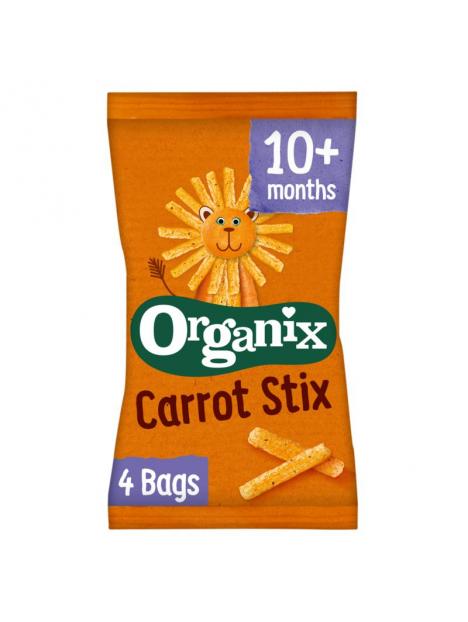 Organix Goodies Carrot stix 10+ maanden 15 gram bio