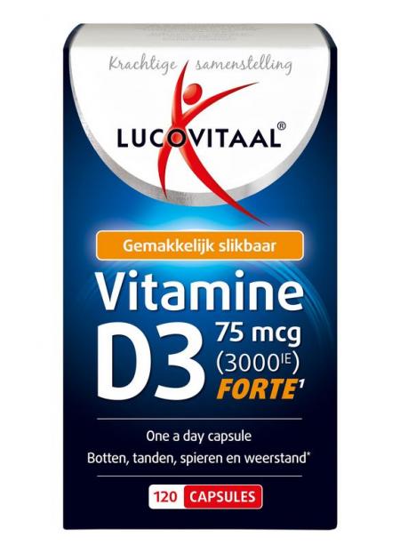 Lucovitaal Lucovitaal vit d3 75mcg pk