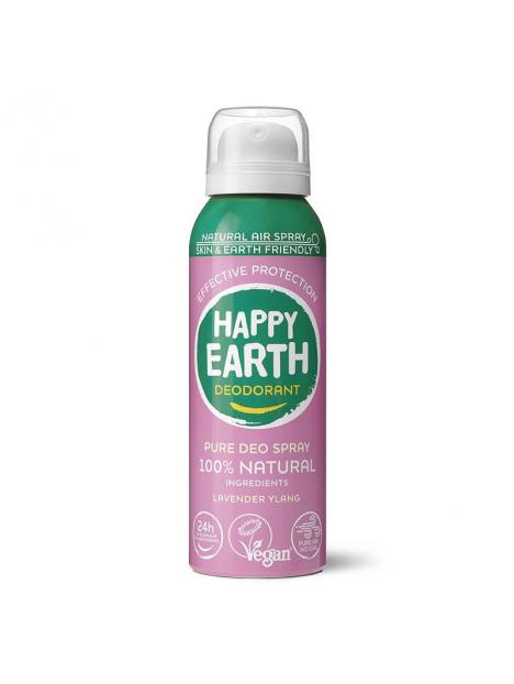 Happy Earth deo nat air spr lavender ylang