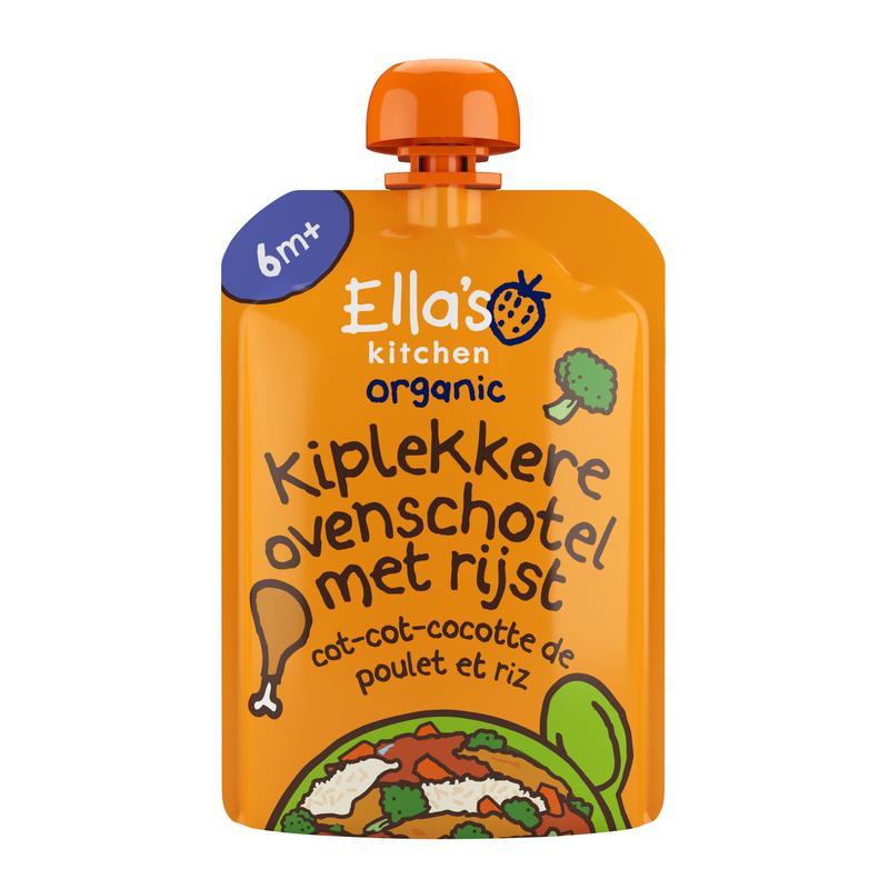 Ella's Kitchen kiplekkere ovenschot rijst6+