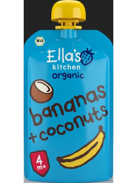 Ella's Kitchen Bananas & coconut knijpzakje 4+ maanden