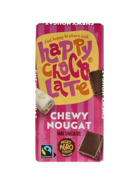 Happy Chocolate puur nougat bio