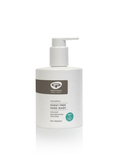 Green People scent free hand wash