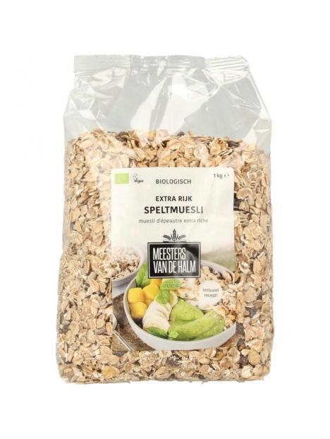 De Halm De Halm speltmuesli extra rijk