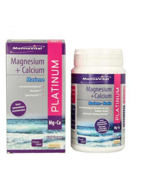 Mannavital Mariene magnesium + calcium platinum