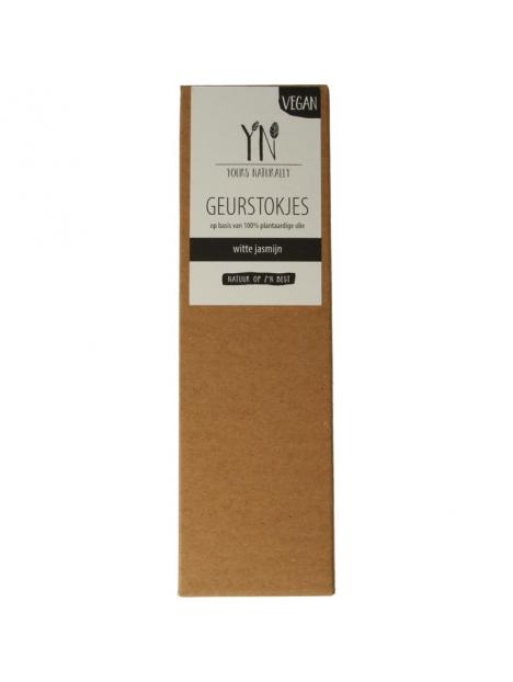 Yours Naturally Geurstokjes witte jasmijn 100ml