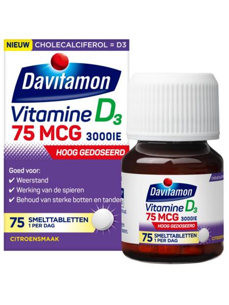 Davitamon Davitamon d volwas 75mcg smelt