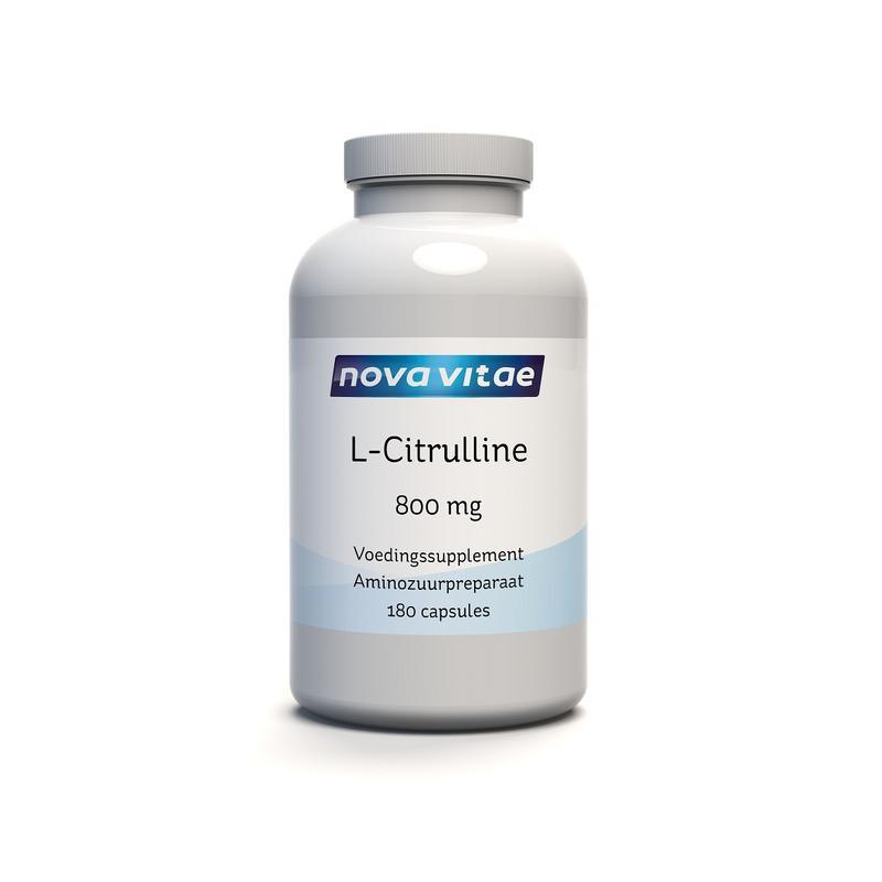 Nova Vitae l citrulline 800mg