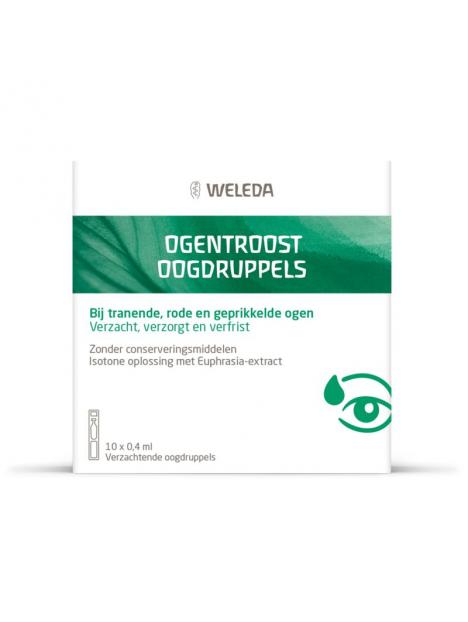 Weleda ogentroost oogdruppels ampulle