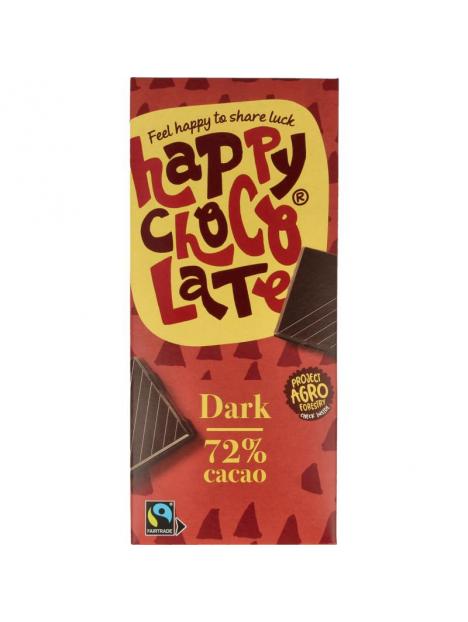 Happy Chocolate puur 72% bio