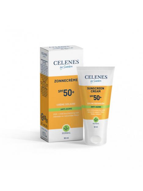 Celenes Herbal sunscreen cream anti-aging SPF50