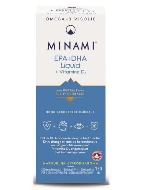 Minami epa + dha liquid vit d3