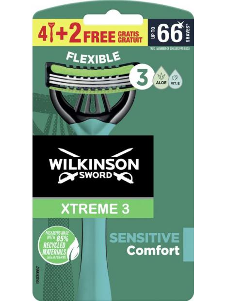 Wilkinson wilk xtreme sensit mesje wegwe