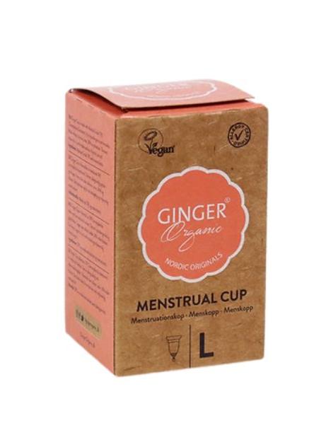 Ginger Organic Menstruatiecup TPE - maat L