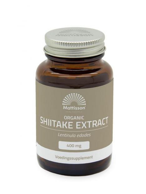 Mattisson shiitake 400mg bio