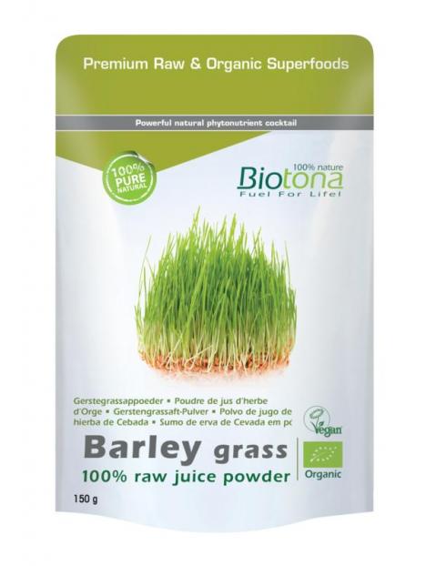 Biotona barley grass raw juice powder