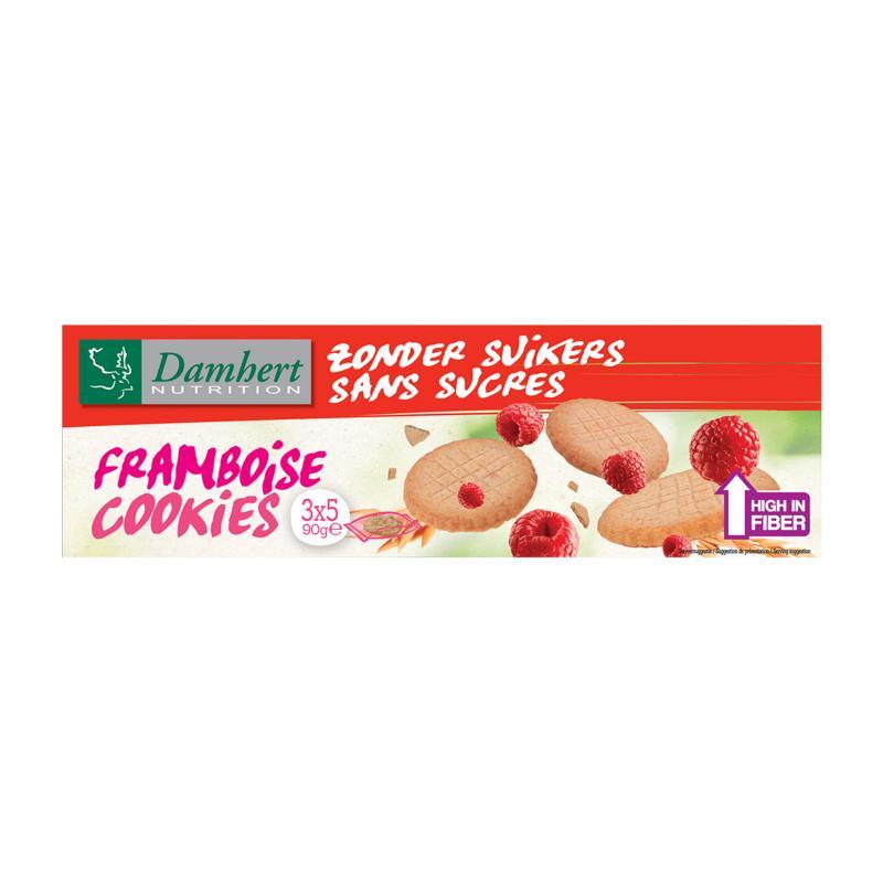 Damhert Framboise cookies bio