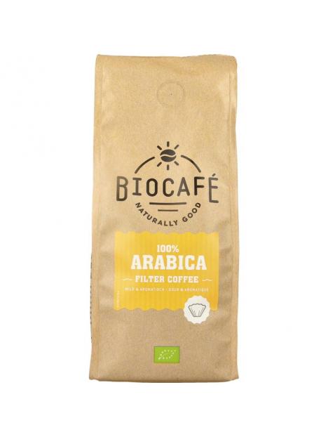 Biocafe Biocafe filterkoffie 100% arab