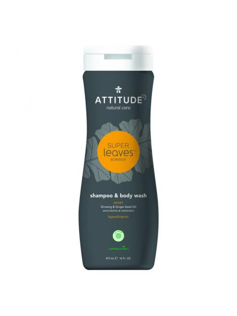 Attitude Super leaves shampoo & bad 2 in 1 sports