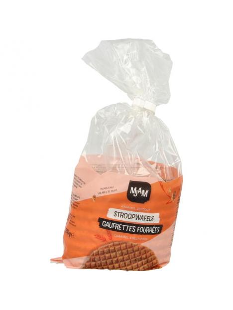 Mjam Stroopwafel karamel zeezout bio