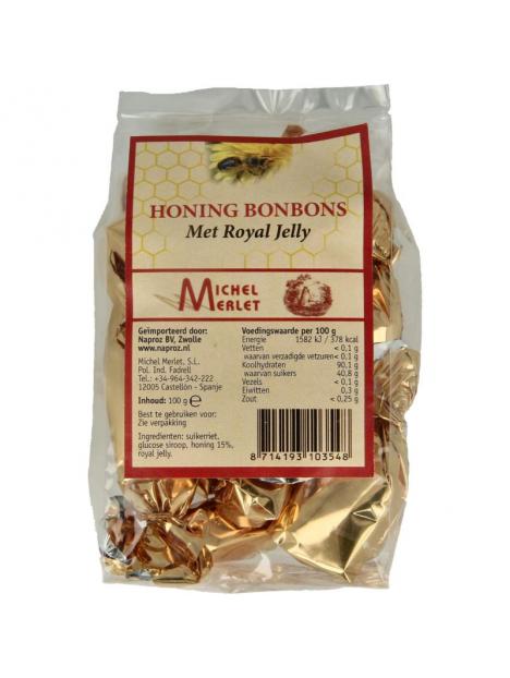 Michel Merlet honing bonbons royal yelly