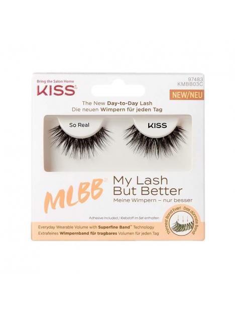 Kiss mlbb lashes so real