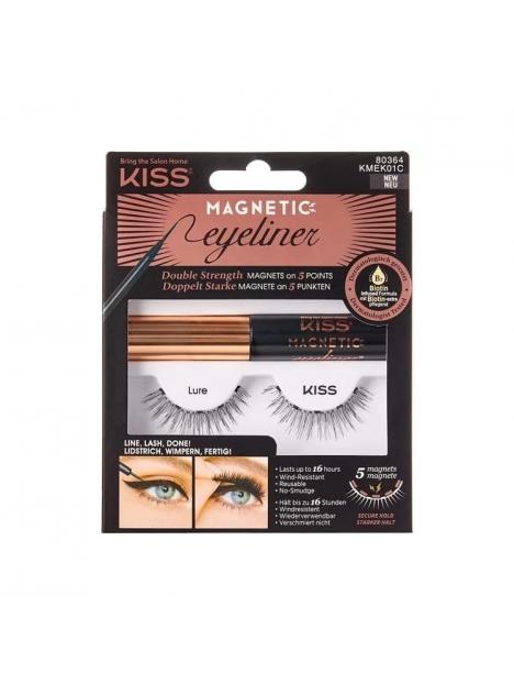 Kiss magnetic eyeliner&lash kit 01