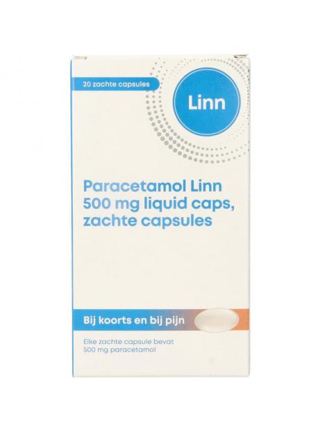 Linn paracetamol 500mg liquid caps