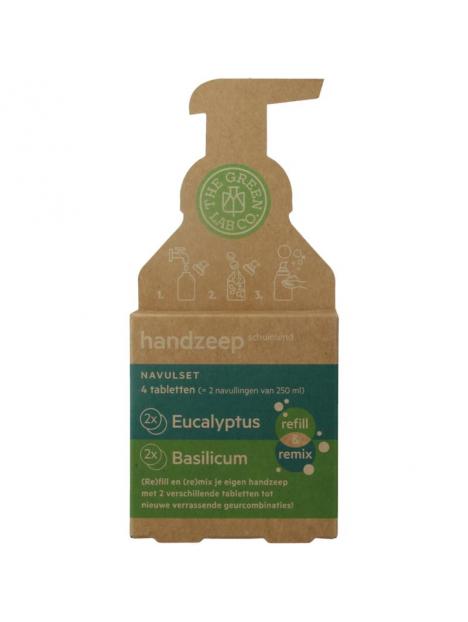 The Green Lab Co handzeep eucalyptus &basilicum