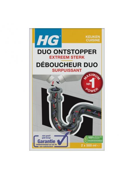 HG HG duo ontstopper 2x500ml