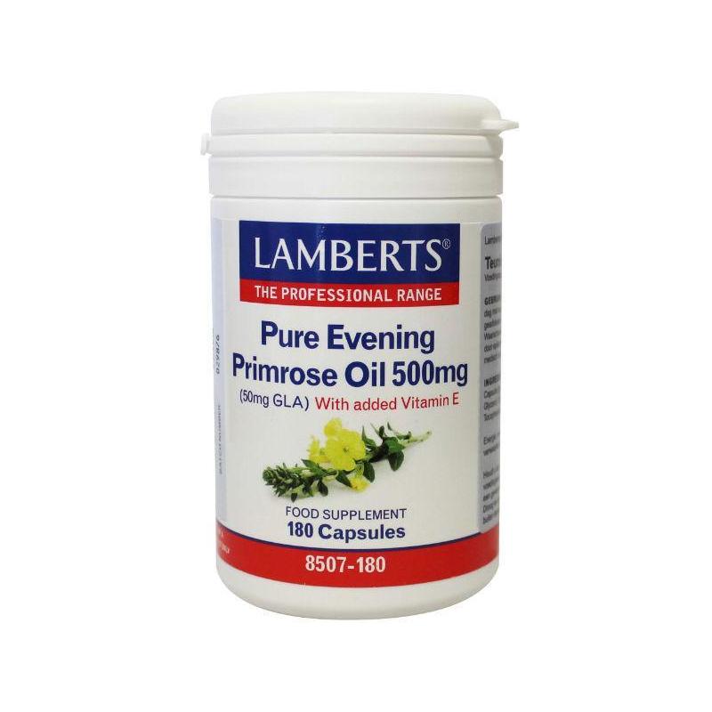 Teunisbloemolie 500 mg (pure evening primrose oil)