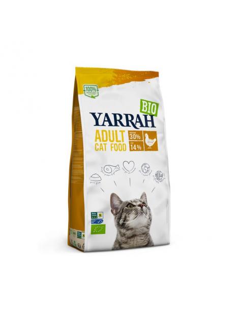 Organic cat dry food chicken bio