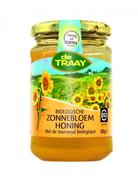 Traay zonnebloem honing creme bio