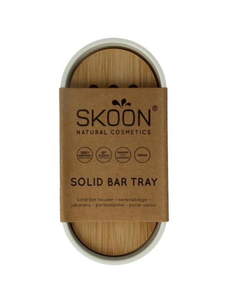 Skoon solid bar houder wit l