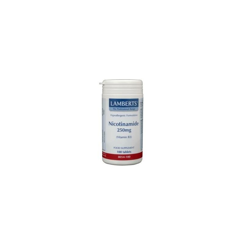 Vitamine B3 250 mg (nicotinamide)