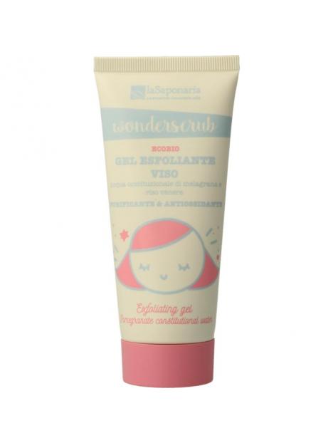 La Saponaria wonderscrub exfoil face gel