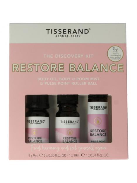 Tisserand restore balance discovery kit