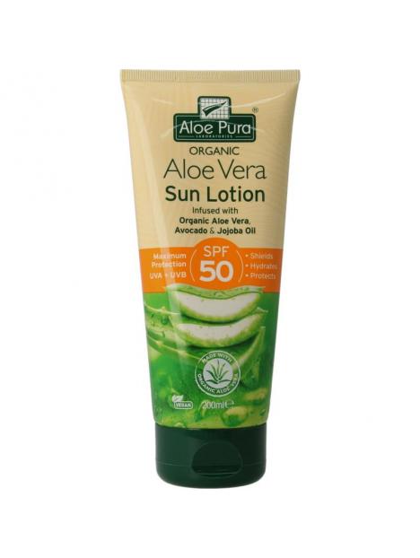 organic aloe vera sunl spf50