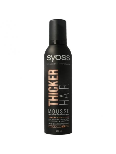 Syoss Mousse thicker hair