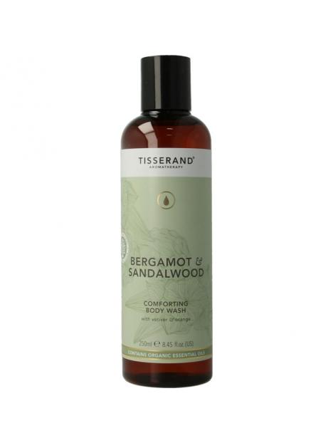 Tisserand bodywash bergamot & sandelhout