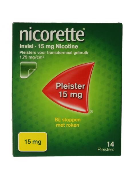 Nicorette Nicorette pleister 15mg av